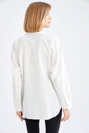 Рубашка Материал Размеры модели : рост: 1,68 Надет размер: M Хлопок 100%