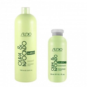 Шампунь увлажняющий для волос Kapous с маслами авокадо и оливии 350 мл