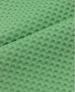 Вафельное премиум-полотно "Italy" цв.Светло-зеленый, ш.1.5м, хлопок-100%, 240гр/м.кв