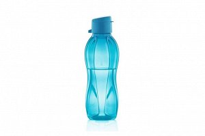 Эко-бутылка 500 мл. с клапаном цв.голубой- Tupperware