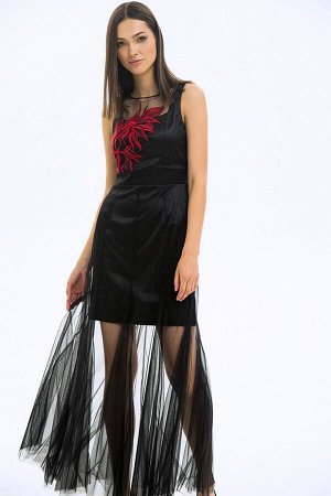 Платье Рост: 170 Состав: платье Комплектация платье Цвет черный красный