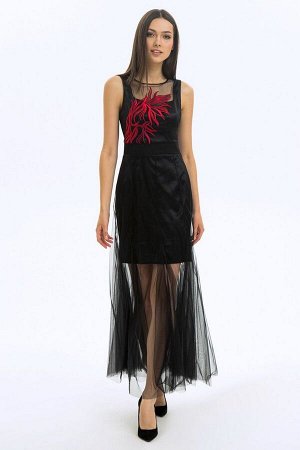 Платье Рост: 170 Состав: платье Комплектация платье Цвет черный красный