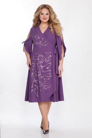 Платье / LaKona 1337 пурпурный