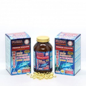 Сквален акулий 2280mg+Омега 3 FUJIMA