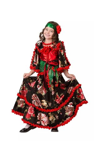 Карнавальный костюм "Цыганка Аза" 1904 р.128-64