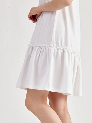 Платье кулирка od-633-4 белый