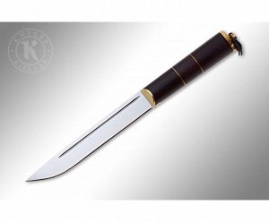 Нож Кизляр "Абхазский" (большой, металл/дерево-орех)