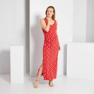 Длинное платье Eco-conception для беременных - красный