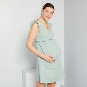 Платье для будущих мам - голубой