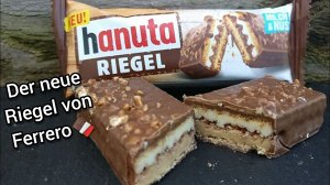M&Ms Hanuta Riegel 34.5g - Ханута со сливочной начинкой