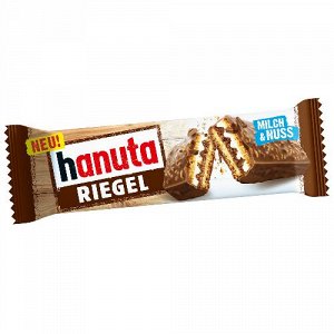 M&Ms Hanuta Riegel 34.5g - Ханута со сливочной начинкой