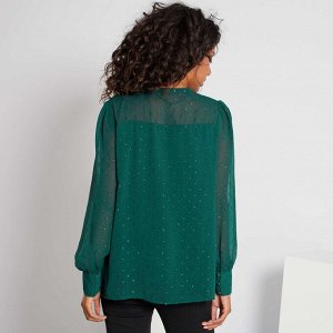 Рубашка для беременных - зеленый