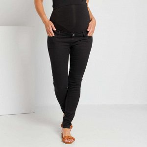 Узкие джинсы длиной L30 для беременных - черный