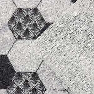 Коврик придверный Доляна «Мрамор», 50x80 см