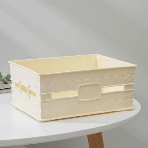 Ящик для хранения, 22.7x17x9.5 см, МИКС