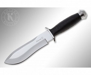 Нож Кизляр "Легионер" AUS-8 (рукоять наборная кожа, чехол кожа)