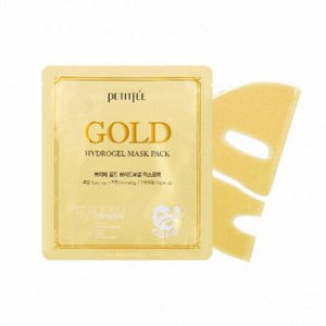 Гидрогелевая маска для лица с золотым комплексом Gold Hydrogel Mask Pack