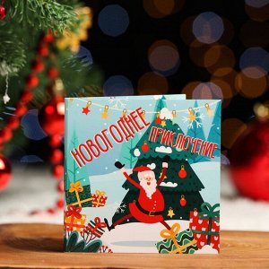 Шоколадная открытка «Новогоднее приключение», 5 г х 2 шт