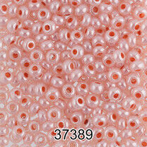 Бисер PRECIOSA Прециоза цвет 37389 светло-розовый жемчуг 20гр.