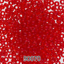 Бисер PRECIOSA Прециоза цвет 90070 рубиновый  20гр.