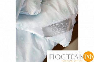 GOLDTEX Одеяло DELICATE TOUCH лебяжий пух/microfine 2,0 сп. (172х205) (Цветы) 1154/10, Теплое