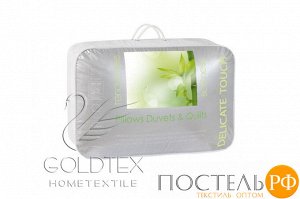 GOLDTEX Одеяло DELICATE TOUCH бамбук/microfine 2,0 сп. (172х205) (Точки) 1159/20, Всесезонное