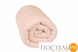 Одеяло DELICATE TOUCH MELLOW лебяжий пух/microfine 2,0 сп. (172х205) (Персиковый) 1176/21, Всесезонное