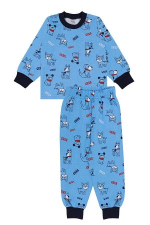 Пижама для мальчика голубой