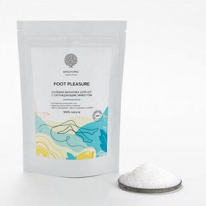 Солевая ванночка для ног с эфирными маслами мяты и лимона "Foot Pleasure" Salt of the Earth, 400 г