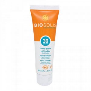 Крем солнцезащитный для лица SPF30 BIOSOLIS, 50 мл