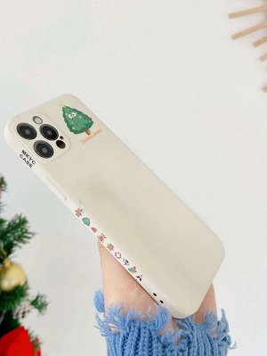 Чехол для телефона рождественский с мультипликационным узором