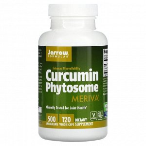 Jarrow Formulas, Curcumin Phytosome, 500 mg, 120 Veggie Caps