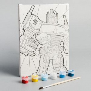Картина по номерам «Оптимус», Transformers, 21 х 15 см