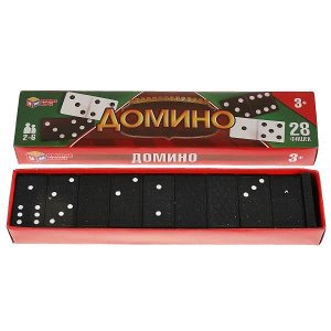 P00067-R Игра логическая домино в коробке, 21,5*5*2,3см ИГРАЕМ ВМЕСТЕ в кор.200шт