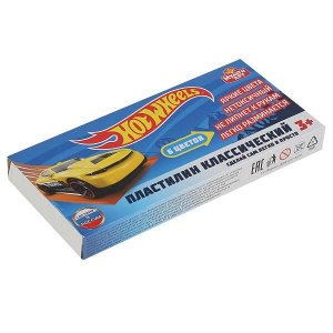 MODCLAY-6-120G-HW Hot wheels пластилин классический ХОТ ВИЛС 6 цв (120 г) MultiArt в кор.30шт