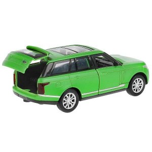 VOGUE-12FIL-GN Машина металл RANGE ROVER VOGUE SOFT 12 см, двер, багаж, инер, зеленый, кор. Технопарк в кор.2*36шт