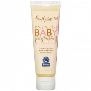 SheaMoisture, Baby Multi-Purpose Balm, Oat Milk & Rice Water,  3.5 oz (99 g)