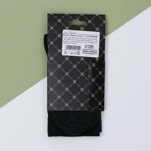 Носки Pattern green р. 39-40 (24-26 см)