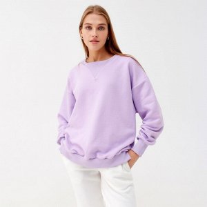 Костюм (свитшот, брюки) MINAKU: Casual Collection цвет сиреневый