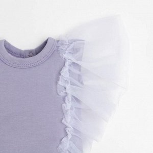 Боди с рюшей Крошка Я, BASIC LINE.