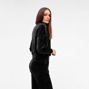 Спортивный костюм женский (джемпер и брюки) MIST, цвет чёрный