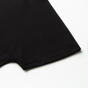 Комплект, женский, (футболка, брюки), MINAKU:, Home, comfort, цвет, чёрный.