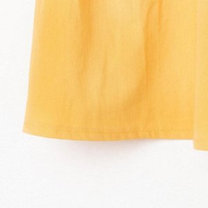 Платье детское с карманом KAFTAN, р. 30 (98-104), желтый