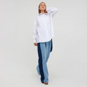 Рубашка женская MINAKU: Casual Collection цвет белый