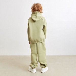 Брюки детские MINAKU: Basic Line KIDS цвет оливковый.