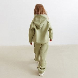 Брюки детские MINAKU: Basic Line KIDS цвет оливковый.