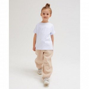 Брюки детские MINAKU: Basic Line KIDS, цвет бежевый.