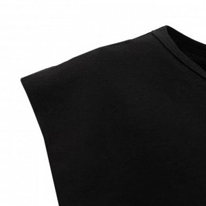 Майка женская MINAKU OVERSIZE FIT: чёрный 44