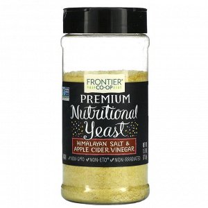 Frontier Natural Products, Premium Nutritional Yeast, Himalayan Salt & Apple Cider Vinegar, 7.51 oz (213 g)