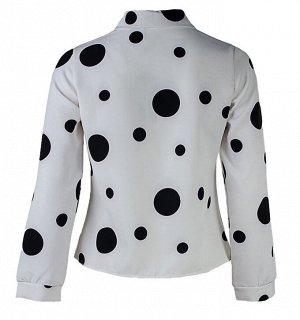 Рубашка женская в горох 250998, размер 42, 44, 48